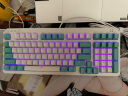 华硕（ASUS）天选TX98游戏键盘 RGB光学机械轴 有线游戏键盘 全键无冲 IP57 防水防尘 98配列布局 蓝轴 晒单实拍图