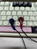 NICEHCK原道无迹Type-C手机音乐耳机3.5mm游戏HiFi低音人声网红mx500有线平头塞一代酱 Type-C无迹红蓝 无麦 实拍图