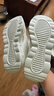 哈比熊童鞋夏季单网小白鞋儿童运动鞋透气男童鞋GU7577 白色34码 实拍图