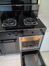美大集成灶 蒸烤一体 V9-MAX 蒸烤独立 智慧双变频 大火力大吸力大容量 家用左烤炸右蒸炖一体 黑色 天然气 实拍图