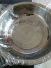 会攸不锈钢盆洗菜盆大号和面盆汤盆餐馆盛菜盆家用洗脸盆宠物饭盆 加厚大宽边-耐用款【32cm】 实拍图
