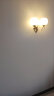 施科普 美式简约壁灯床头卧室客厅现代创意LED欧式过道楼梯阳台墙壁灯具 K002-2配送12瓦灯泡 晒单实拍图