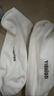 以纯袜子男袜纯棉夏季新款船袜防臭袜运动袜吸汗耐磨透气薄款男女 3双白色 实拍图