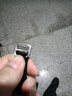亨帝利真皮手表带 适配卡地亚牛皮表带Cartier蓝气球凸口皮带 男女表带手表带配件 黑色-钢色扣 18*凸口11mm（适合表盘直径36mm 实拍图