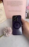 卡莱澳 【不易发黄】苹果15pro手机壳iphone15Pro电镀磁吸保护套带镜头膜全包超薄防摔壳 黑色 实拍图