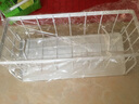 厨房置物架水槽置物架抹布架水池沥水架百洁布收纳架 工厂直发 【实心加粗防锈】奶油白+带杆 实拍图