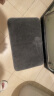 大江浴室地垫 防滑吸水地垫卫浴 浴室脚垫40x60cm 灰色 实拍图