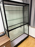 欣雪手办展示柜礼品货架防尘小型家用透明玻璃柜玩具展示架产品乐高柜 120*35*180含玻璃 实拍图