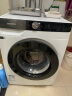 三星（SAMSUNG）10.5公斤全自动滚筒洗衣机 AI智控泡泡净洗 蒸汽除菌大容量 10公斤全自动洗衣机WW10T504DCE/SC 实拍图