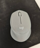 罗技（Logitech） M380 无线鼠标 无线2.4G 办公鼠标 百度AI智能语音输入打字翻译 家用办公型M380 珍珠白 实拍图