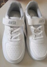 安踏童鞋小白鞋儿童运动鞋男女同款秋季新品白色低帮板鞋学生休闲鞋子 【店长推荐】白/雾灰8088-4（男女同款） 37 脚长约23.5cm 实拍图