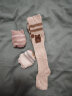 9i9婴儿袜子夏长筒袜宝宝袜防蚊袜子网眼松口棉袜3双0-1岁A110 实拍图