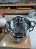 吉度（jidu）小蒸锅304不锈钢小型蒸锅家用蒸煮炖加厚双2多层带蒸笼电磁炉汤锅 汉-304钢小蒸锅（3人用） 22cm 实拍图