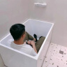 澳友（U-RAY）深泡小户型浴缸家用坐式亚克力独立日式迷你网红小浴缸1-1.3m浴池 白色「有座」-单浴缸 1m 晒单实拍图