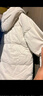 鸭鸭（YAYA）羽绒服男士短款秋冬季新款鸭绒连帽户外加厚商务休闲保暖上衣外套 白色-YE5B001056A L 实拍图