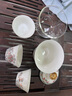 苏氏陶瓷（SUSHI CERAMICS）羊脂玉敦煌宝相花旅行茶具 实拍图