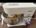 康佳（KONKA） 厨师机家用小型多功能面粉奶油搅拌机和面机全自动揉面机商用打蛋器多功能活面5升 5升1200W白色厨师机套餐三 实拍图