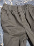 花花公子（PLAYBOY）休闲裤男2025年秋冬季裤子男士商务宽松直筒潮流长裤 军绿 L 实拍图