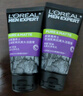 欧莱雅（LOREAL）男士洗面奶磨砂抗黑头痘印火山岩深层清洁毛孔控油角质护肤 炭爽抗黑头+炭爽双效控油 实拍图