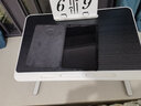 飞旺藤达 可折叠升降床上小桌子学习书桌卧室飘窗宿舍学生笔记本懒人桌板 【拉丝黑】豪华款+抽屉+书架 实拍图