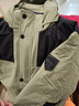 雅鹿儿童羽绒服男女童三合一学生一衣三穿青少年冬季中大童外套 军绿色 高蓬松90绒子鸭绒 160 充绒量84克 实拍图
