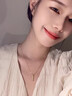 施洛甄（SHILUOZHEN）和田玉竹节项链女彩金色首饰生日礼物情人节礼物送女友老婆 和田玉有你竹够项链【七仓直发】 实拍图