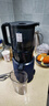 摩飞电器（Morphyrichards）原汁机榨汁机渣汁分离 家用超大口径全自动压榨水果蔬菜果蔬机果汁机轻食机【99%纯汁率】MR9902蓝 实拍图