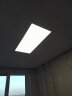 雷士照明（NVC）厨房灯 led集成吊顶面板灯扣板厨卫灯吸顶灯铝扣板卫生间灯平板灯 【珍珠白】长灯24瓦暖白光 实拍图