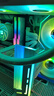 艾湃电竞（Apexgaming） ATX3.0 PCI-E5.0 GTR-750MW 750W 白色 全模 金牌 全日系电容 智能启停 支持4070 实拍图