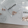 PATO跳动的心玫瑰金银项链女士2025年新款七夕情人节礼物送女朋友老婆 永恒心动项链+耳钉 实拍图