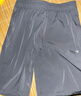 361°运动短裤男新款春夏季速干吸湿五分裤透气弹力男裤 【基础版】砾石灰 S 实拍图