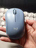 罗技（Logitech） M221 无线鼠标 静音鼠标 办公鼠标 即插即用微型接收器稳定流畅光学追踪 M221蓝色 实拍图