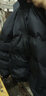 贵人熊棉服男冬季外套男新款立领加厚保暖棉衣男青年百搭潮牌工装夹克男士潮流修身棉袄男装上衣服男冬装 黑色 2XL 实拍图