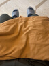 京东京造长袖t恤纯棉重磅圆领男士打底衫男卫衣秋季服饰 暖姜黄 L 实拍图