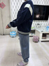 班尼路儿童牛仔裤2025春秋款中大童童装百搭裤子男女童秋装休闲萝卜长裤 实拍图