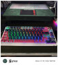 RKS98三模机械键盘无线蓝牙有线RGB全键无冲98键1.47吋TFT彩屏带旋钮TOP结构热插拔轴玄玉版碧螺轴 晒单实拍图