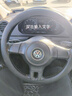 夏季汽车硅胶方向盘套超薄皮纹防滑纯色汽车方向盘保护套四季通用 【黑色-通用款】 实拍图