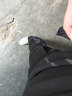 棉致品质男装春秋季休闲裤男士宽松大码哈伦男裤运动百搭束脚长裤子 黑色常规 M 码（110-140斤） 实拍图