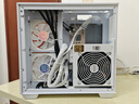 AOC星海CG389白色 游戏电脑主机海景房机箱 三面玻璃/无立柱/支持MATX/5风扇位/3D立体全景/左右分仓 实拍图
