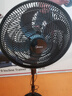 美的（Midea） 电风扇落地扇家用轻音工业风扇强力摇头立式大风力纯铜牛角扇 FS45-23DR（75W大功率遥控款） 实拍图