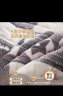 南极人（Nanjiren）毛毯垫子床垫软垫家用牛奶绒垫被褥子床褥垫加厚冬季被褥铺底床毯 爱心棋盘格【A类抗菌 加绒加厚】 90x200cm【宿舍单人床】LASK 晒单实拍图