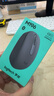 罗技（Logitech）M196 无线蓝牙鼠标 办公鼠标 笔记本商务办公家用 小巧便携 对称手型 石墨灰 实拍图