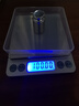 千确高精度0.01克黄金电子秤小型珠宝首饰电子称精密家用精准称克重秤 电池款【500克/0.01克】送托盘砝码等 实拍图