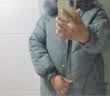 鸭鸭（YAYA） 狐狸毛领冬季羽绒服女士中老年妈妈冬装新款加厚连帽厚外套送礼 紫色的 4XL 建议165斤以内 实拍图