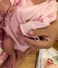 贝瑞加（Babyprints）婴儿衣服新生儿半背上衣宝宝家居内衣四季长袖纯棉 黄52 实拍图