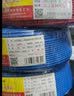 起帆（QIFAN）电线电缆 BVR0.75 1 1.5平方2类绞合导体 家装多股铜芯软线 BVR 0.75 蓝色 100米 实拍图