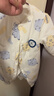 婧麒（JOYNCLEON）新生儿棉服秋冬季初生宝宝夹棉连体衣婴儿加厚棉袄外出服冬款 恐龙斜襟 59cm 实拍图