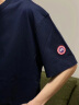 加拿大鹅（Canada Goose）【春夏新品】Gladstone男士休闲T恤短袖T恤 1401M 63 蔚洋蓝 M 晒单实拍图
