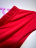 AB4条商场同款女抗菌短裤棉质中老年夏薄宽松大码高腰奶奶三角内裤 大红色 4条 L 实拍图