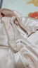 丝界推荐【商场同款】真丝睡衣女纯色桑蚕丝美肤减龄丝绸家居服套装 实拍图